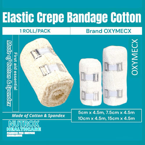Crepe Bandage – Elastic Cotton & Spandex